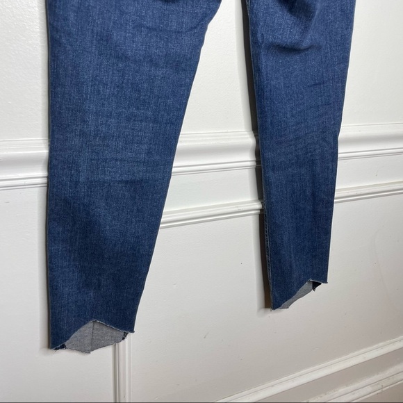 Rag & Bone High Rise Skinny Pintuck Diagonal Hem Jean Womens 29 - Picture 13 of 13